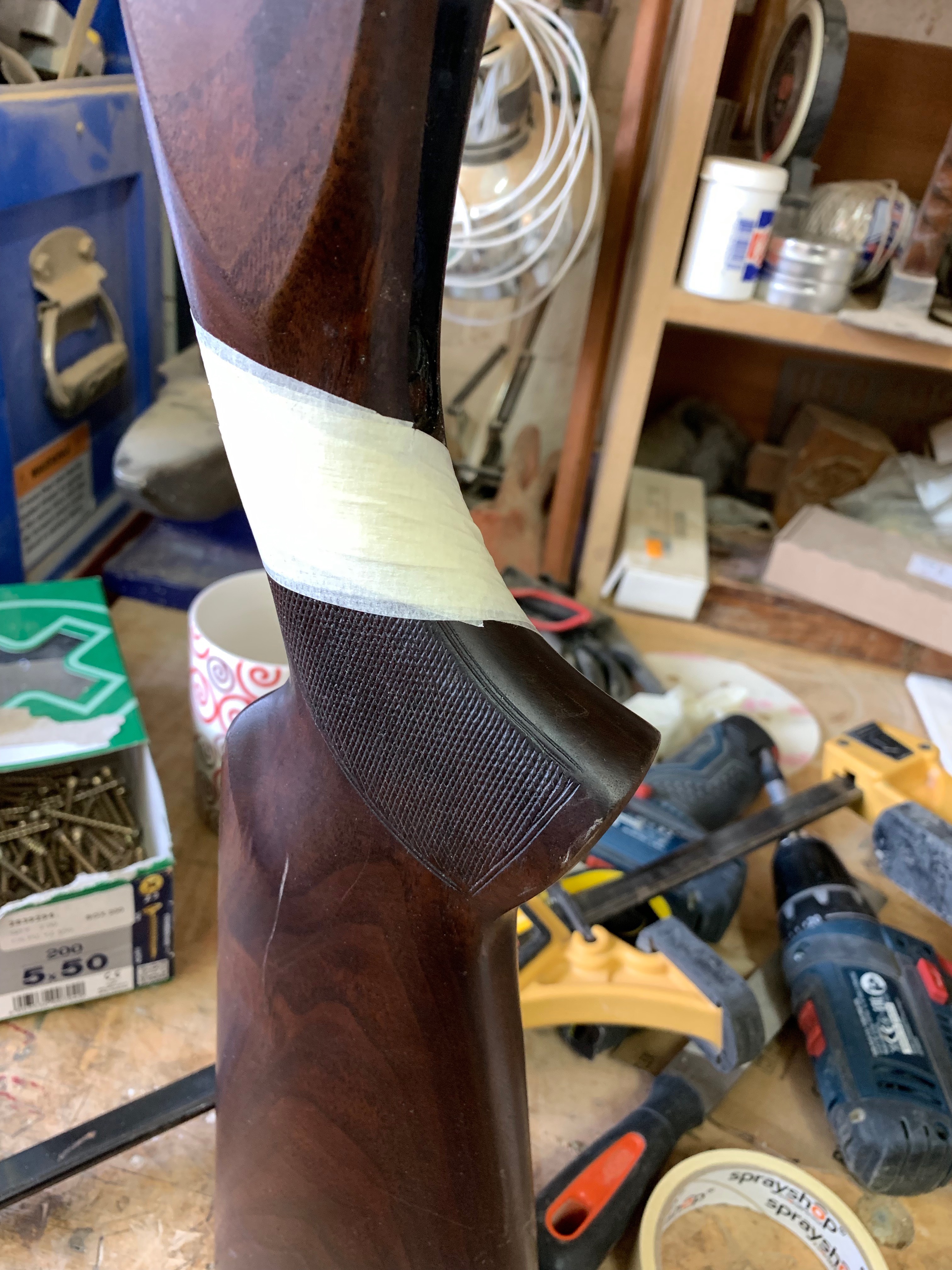 gun stock repair