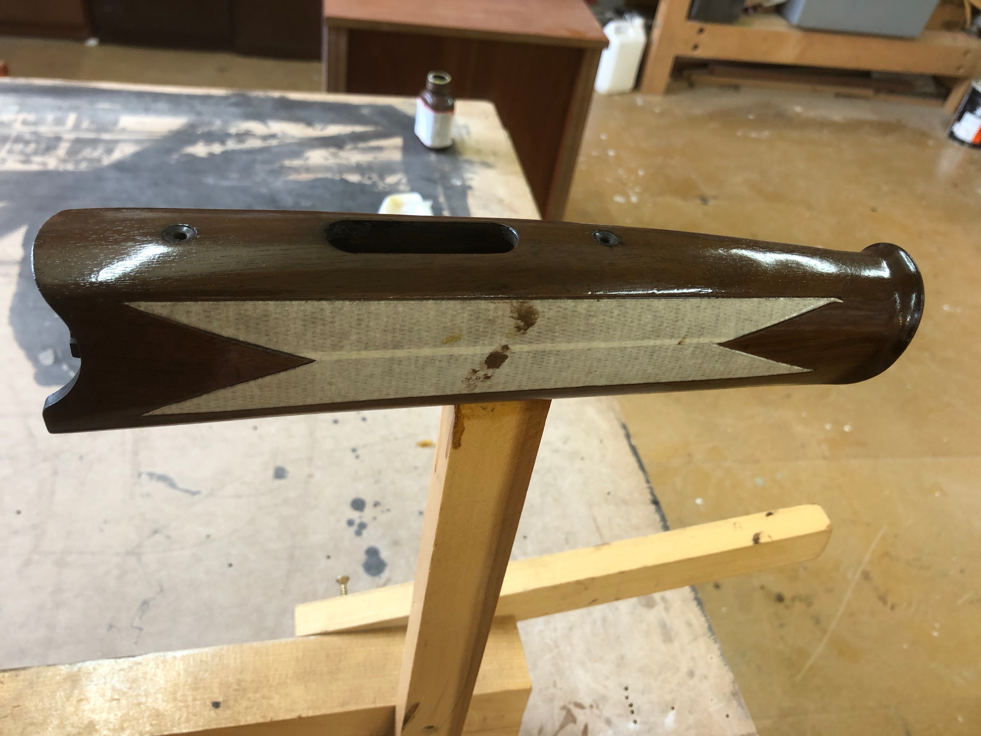 gun stock finishing